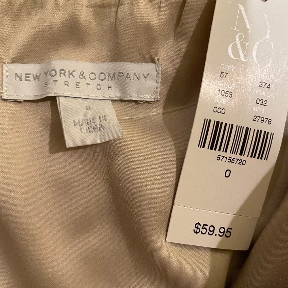 Beautiful Tan Flowered Skirt